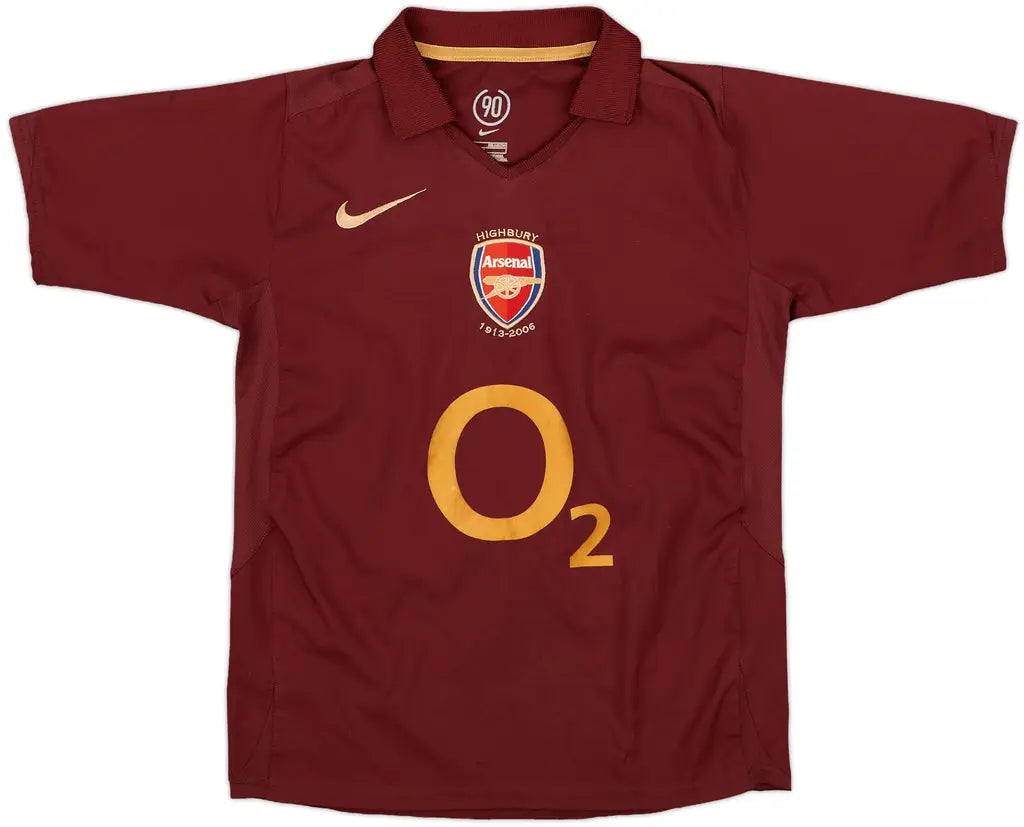 ウェア Arsenal 2005-2006 () ARSENAL 2005 2006 AWAY FOOTBALL SHIRT SOCCER JERSEY NIKE sz