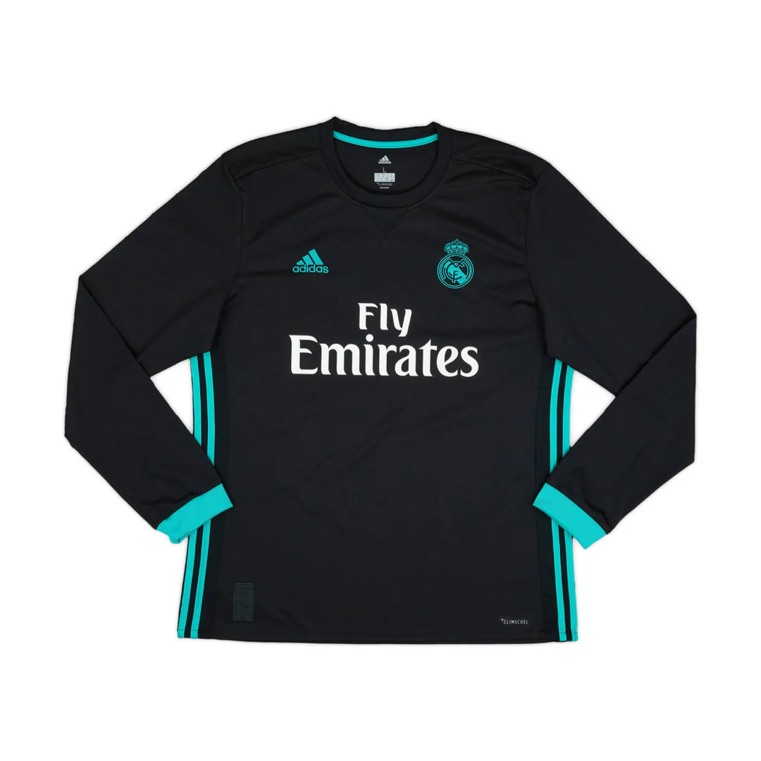 Real Madrid 2017-18 Retro Long Sleeve