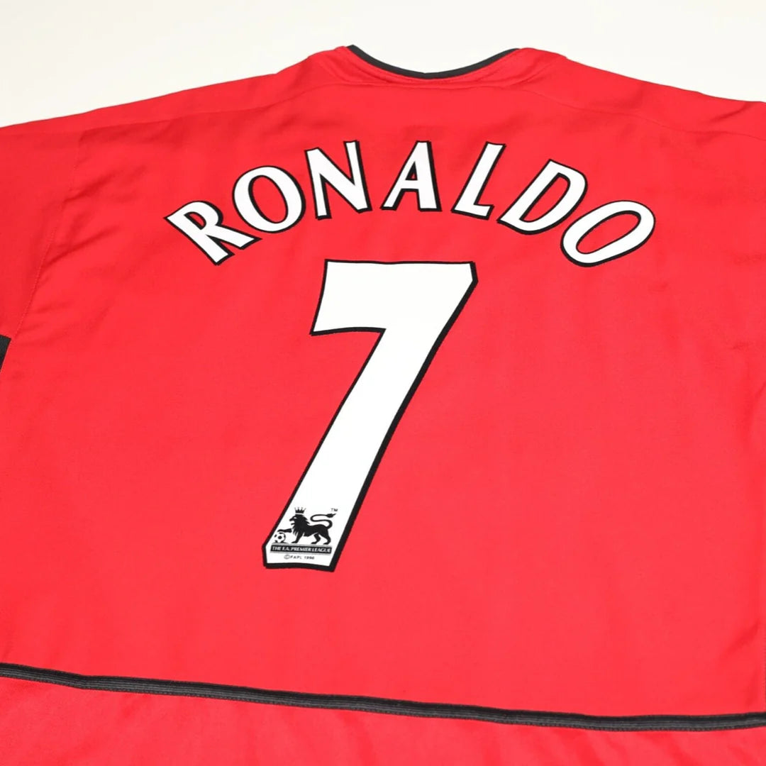 MANCHESTER UNITED 2002-04 RETRO LONGSLEEVE