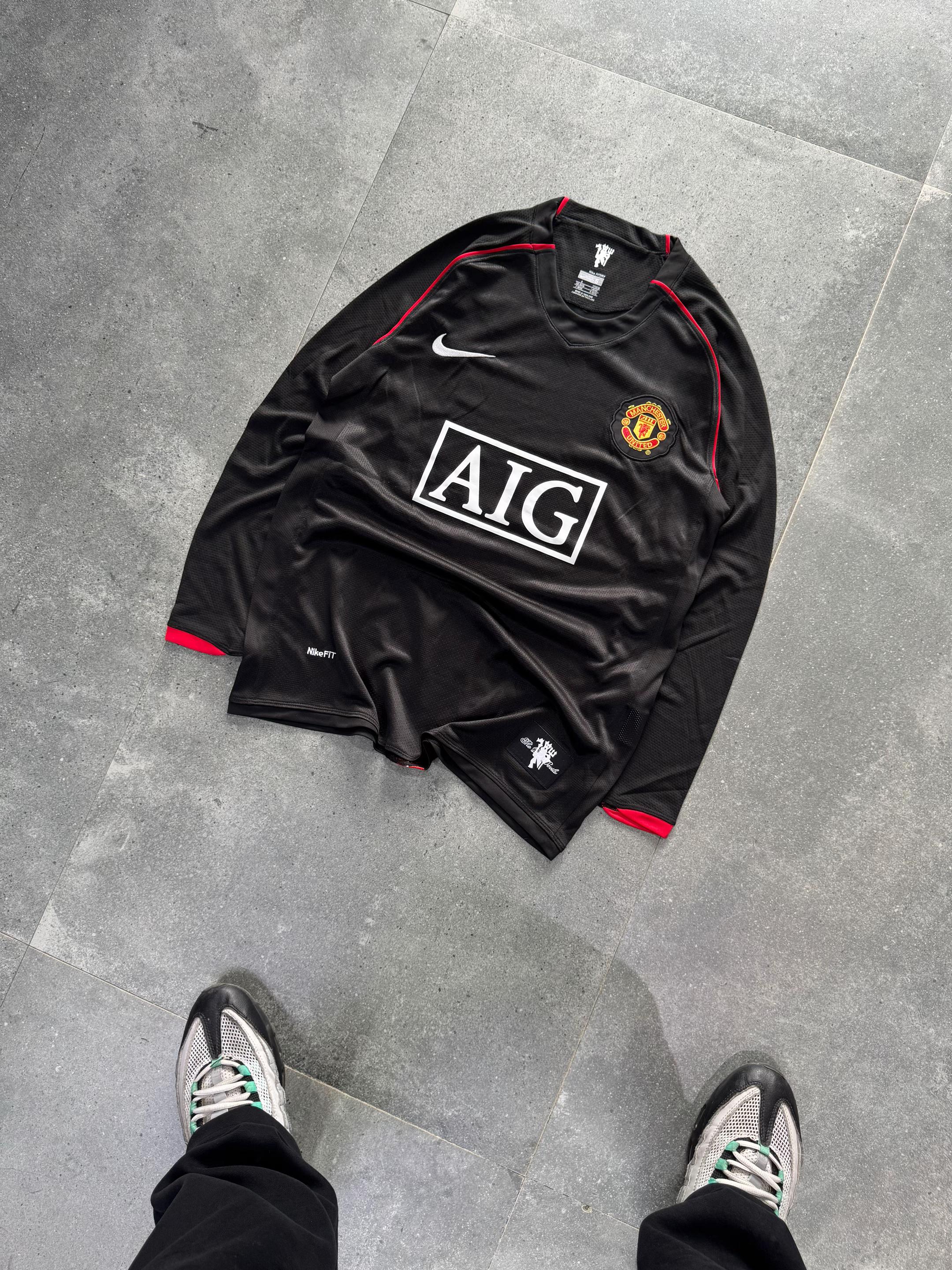MANCHESTER UNITED 2007/08 RETRO LONGSLEEVE