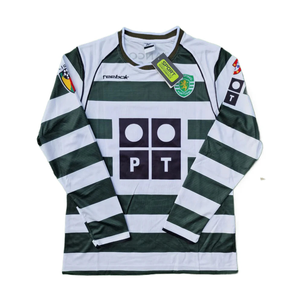 SPORTING LISBON 2001-03 RETRO LONGSLEEVE