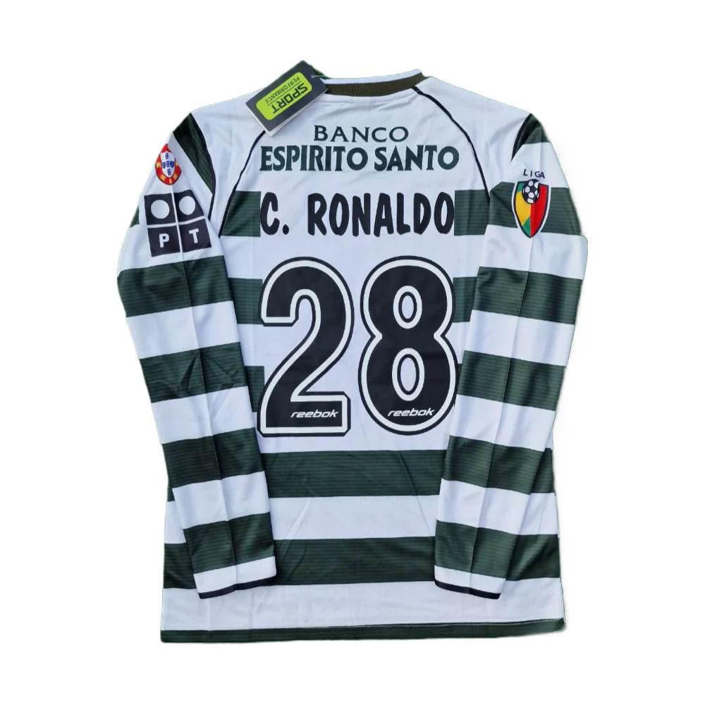 SPORTING LISBON 2001-03 RETRO LONGSLEEVE