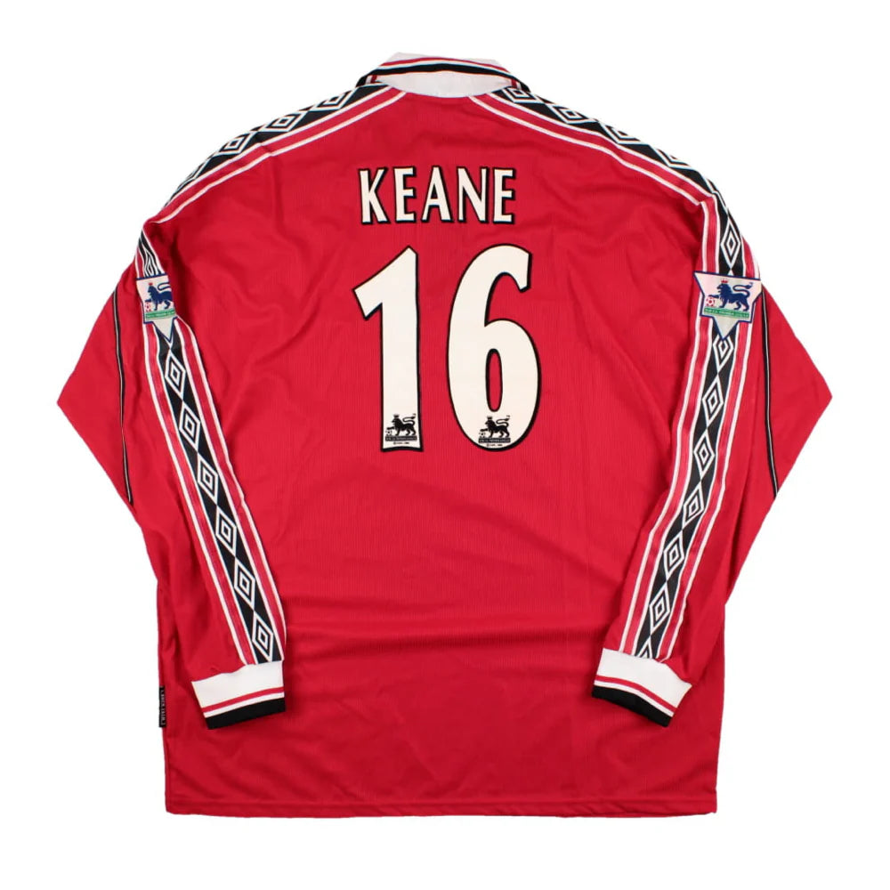 MANCHESTER UNITED 1998/99 RETRO LONG SLEEVE