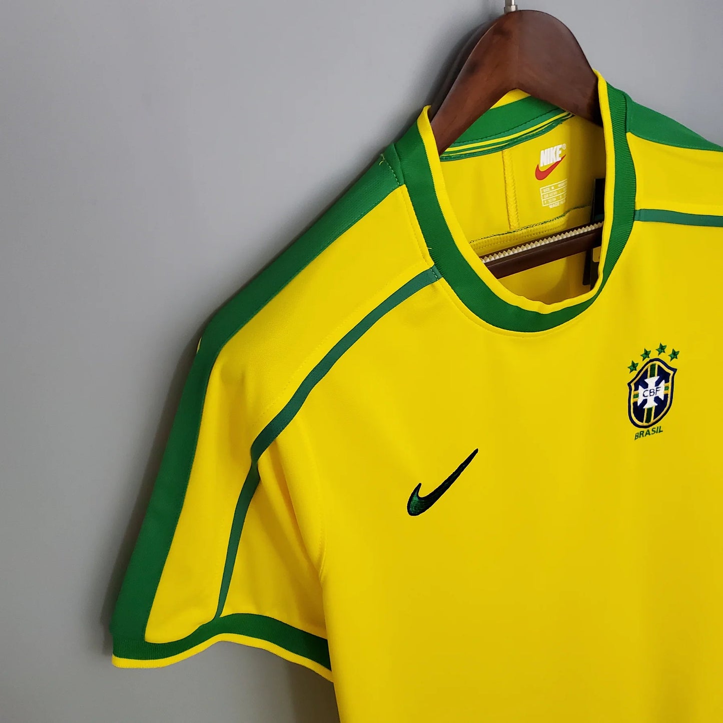 BRAZIL 1998 RETRO SHIRT