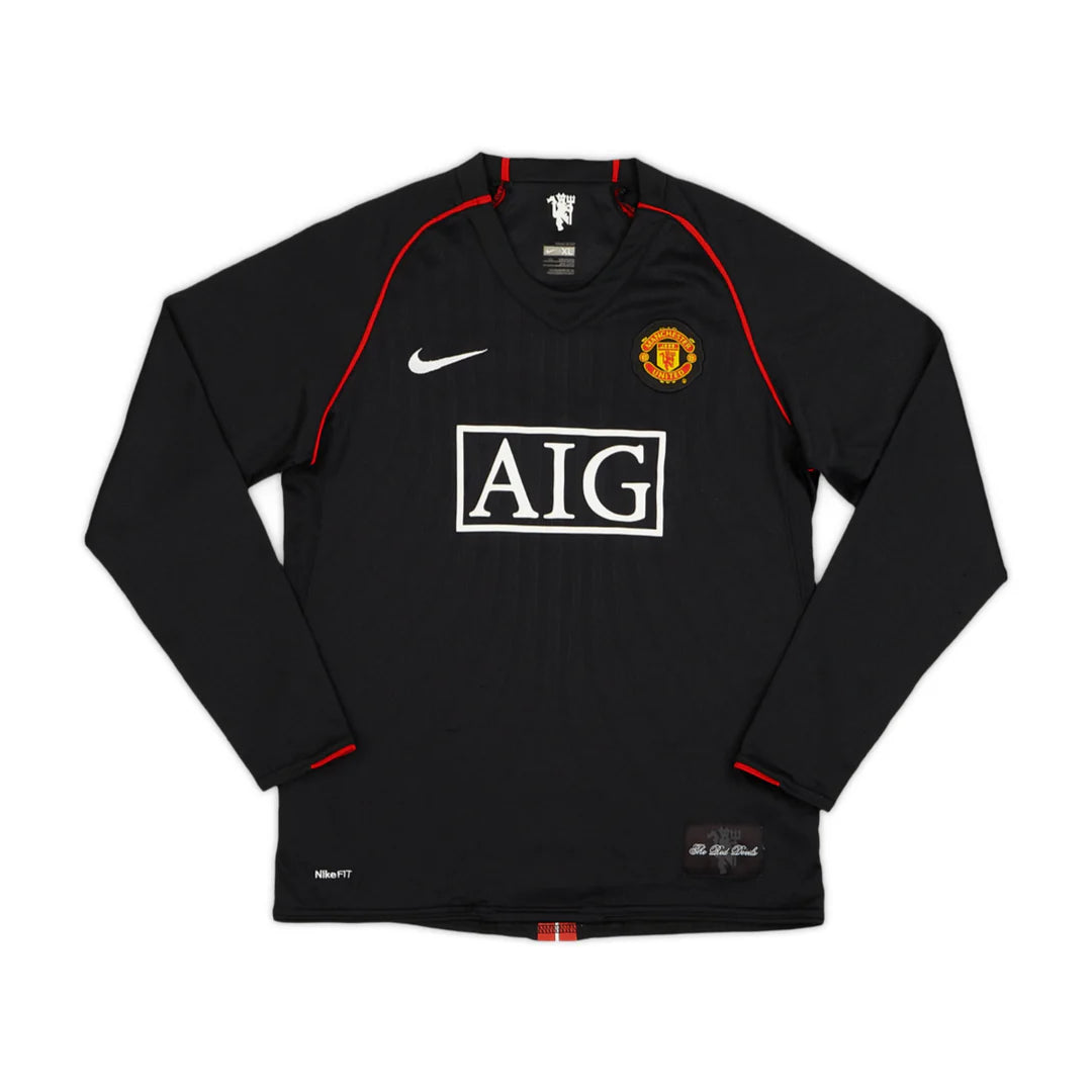 MANCHESTER UNITED 2007-08 RETRO LONG SLEEVE