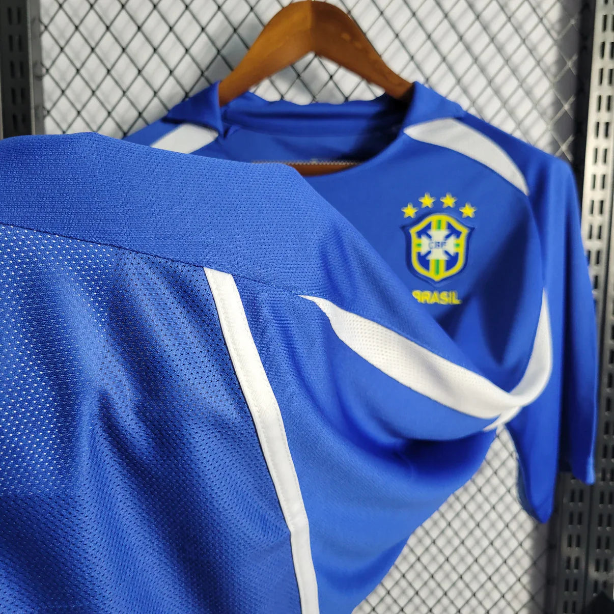 BRAZIL 2002 RETROSHIRT AWAY