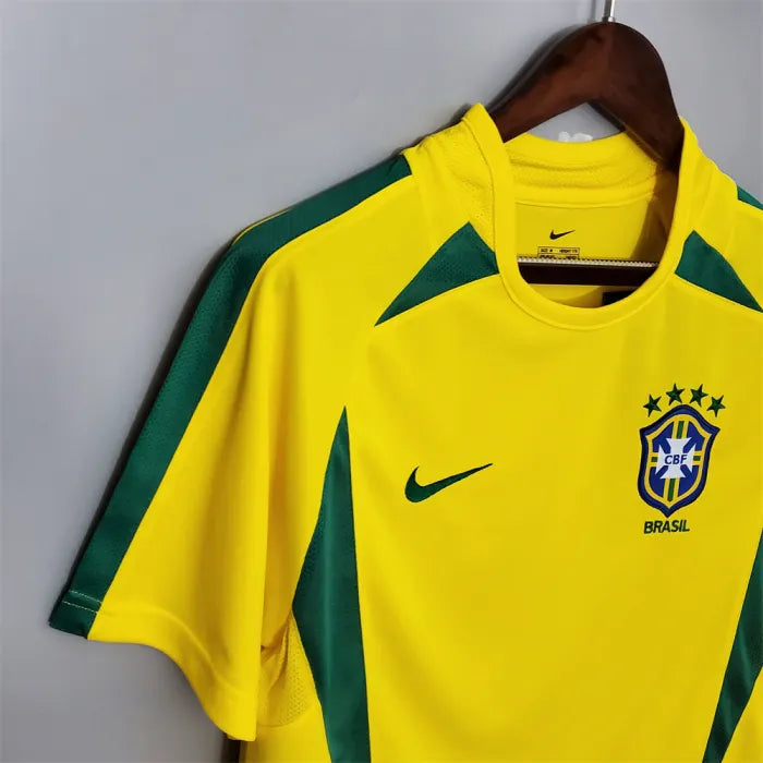 BRAZIL 2002 RETRO SHIRT