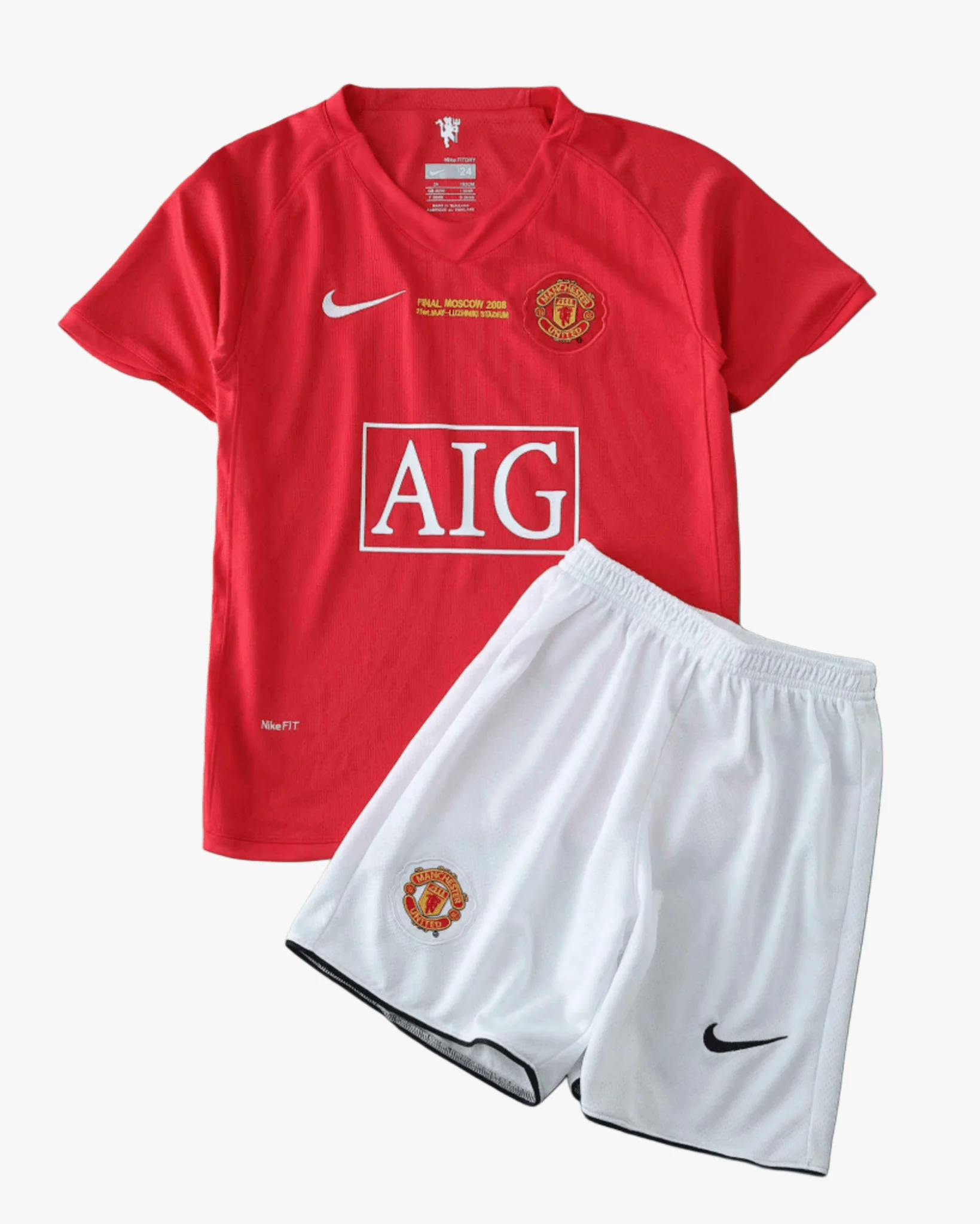 MANCHESTER UNITED 2007/08 RETRO JUNIOR